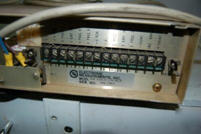Tcr electronic measurement dc power suppy 60 volt 10AMP