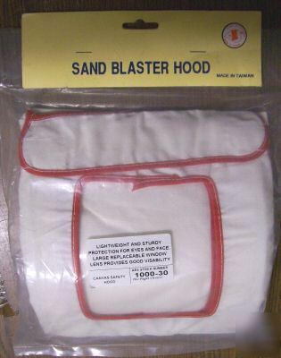 New * full size sand blasting abrasive protective hood