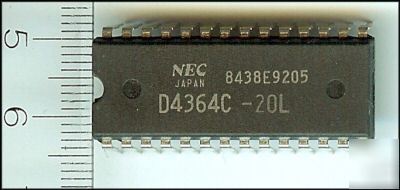 4364 / D4364C-20L / UPD4364C / same as 6264 static ram