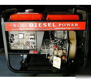6 kw diesel generator electric start