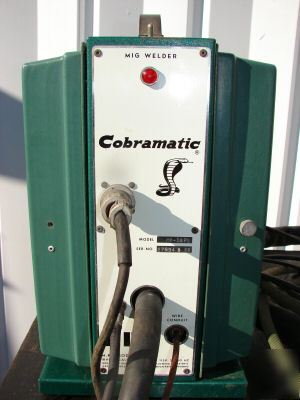 Cobramatic mig welder mk products 120 volt gun