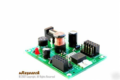 Mini-PWR5 (+5V switching power supply) basic stamp, pic