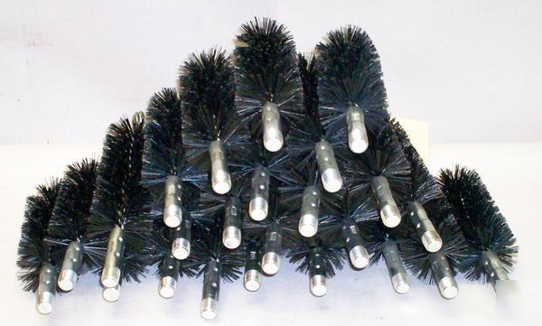 New 24 spiral high carbon steel pipe tube brushes 2