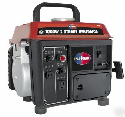 New generator 1000 watt 2 stroke in box 