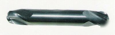 New - usa solid carbide double ball end mill 4FL 1/2