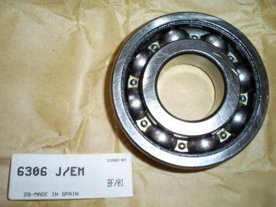 Skf 6306 j/em single row radial ball bearing