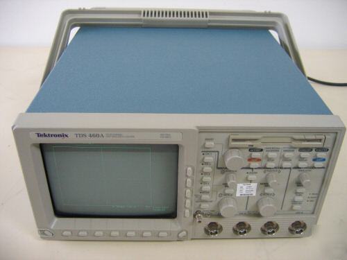 Tektronix TDS460A oscilloscope, 400 mhz, 4CH., 100MS/s