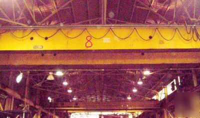 Whiting double girder crane 20T cap with 5T hoist