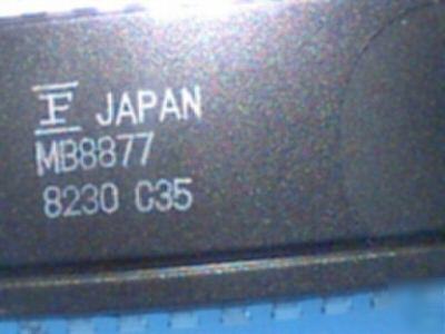 (2) MB8877 floppy disk formatter/controller, dip nos