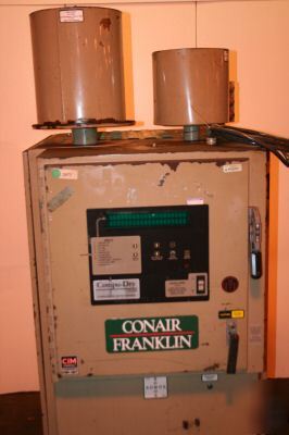 Conair franklin compu-dry cd 200 & hopper 480 v 2072 wh
