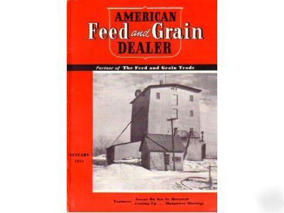 Feed grain dealer magazine 1951 calumet cup fish pacal