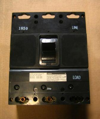 Gould ite circuit breaker JL3-F400 300 amp trip