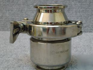 Hygienic stainless steel check valve 2