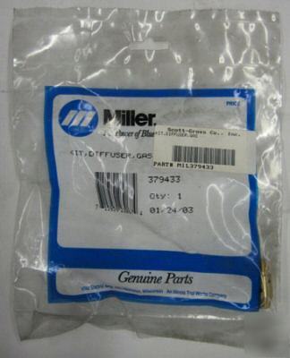 Miller 379433 kit, diffuser, gas