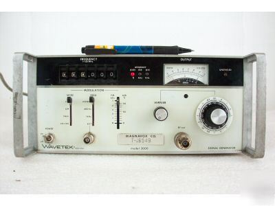 Wavetek 3000 signal generator 520 mhz
