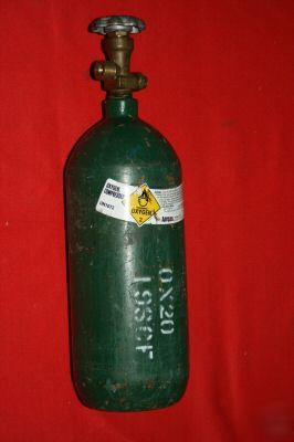 20 cf welding cylinder tank bottle for oxygen UN1072