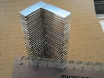 30 neodymium(ndfeb) rare earth magnets 29X9.9X1.8