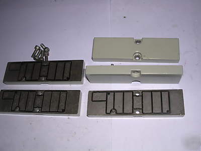 (5) numatics series 2012 blank station plates, 239-1390