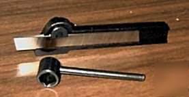 Lathe cut-off tool holder 3/4 straight mini parting