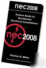 New 2008 nec pocket guide residential installations - 