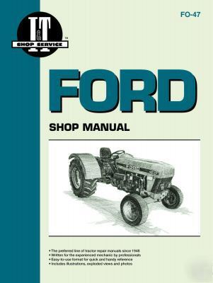 New ford holland i&t shop service repair manual fo-47