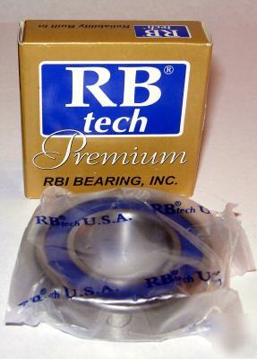 (10) R16RS premium grade ball bearings, 1