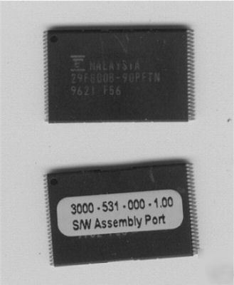 29F800B-90PFTN / 29F800 / flash programmed eeprom