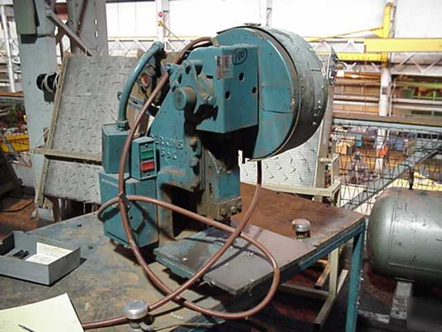 3TN gap-frame press, perkins JS6KN, 3 ton mec