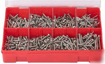 Azm 880 pc stainless steel screw set