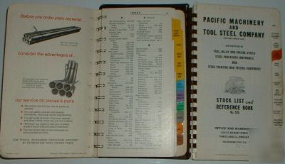 Old metal tooling / stock catalogs 