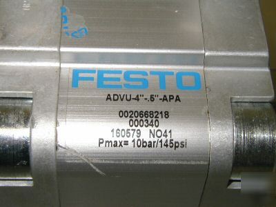 Festo pneumatic cylinder actuator advu-4