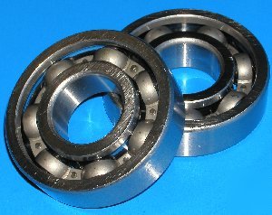 2 bearing 63/28 28 x 68 x 18 mm open metric bearings