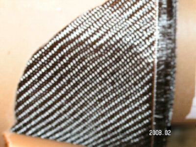 Carbon fiber fibre cloth fabric 6K 6.75 oz 2X2 twill