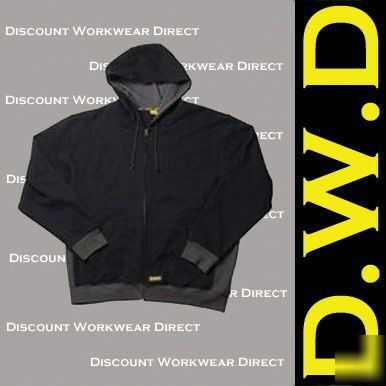 Dewalt grey/black hooded sweater - medium