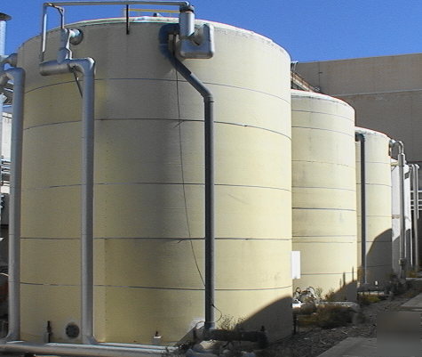 Di water tank 47,000 gallon insulated fiberglass frp