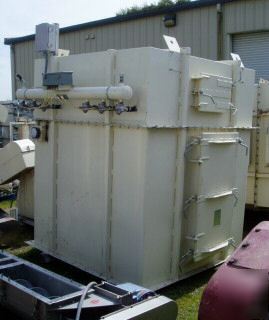 Dust collector, baghouse, 300 sf, flex kleen, pulse,