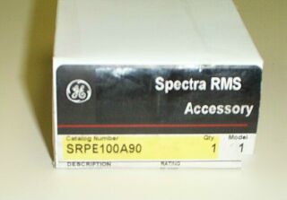 Ge spectra circuit breaker rating plug SRPE100A100