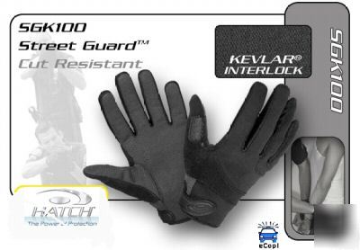 Hatch street guard kevlar search gloves -no logo md