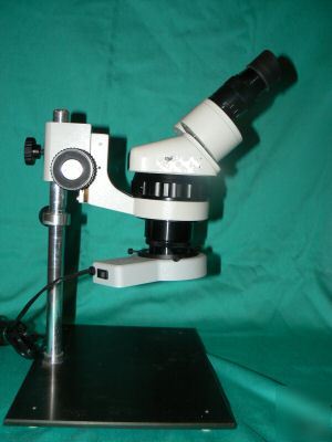 Meiji techno mts-10 stereo zoom microscope