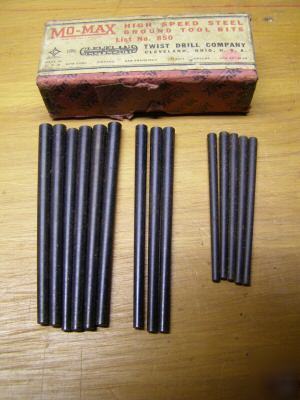 Old high speed taper pin dowels diff. sizes