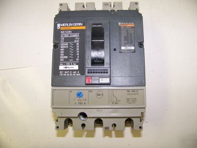  schneider merlin gerin NS100 n circuit breaker NS100N