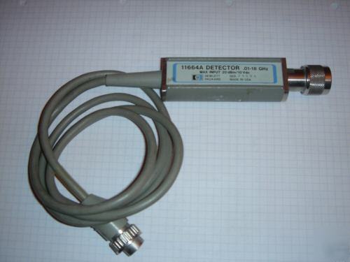 Hp 11664A 0.01-18 ghz scalar detector 2ND version