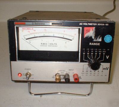 Ballantine model 3015A ac voltmeter