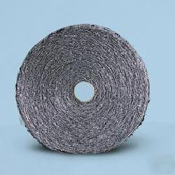 Industrial-quality steel wool reels - size - #3 coarse