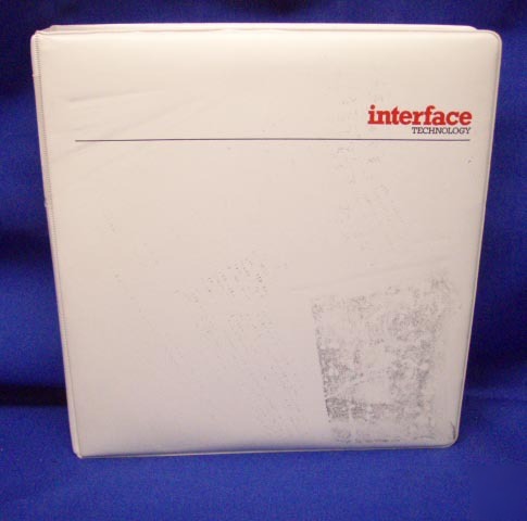Interface technology rs-670 op & maintenance manual