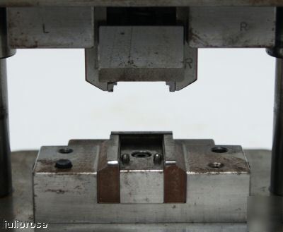 Janesville tool cast iron die set with custom fixture