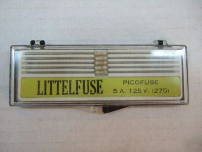 Littlefuse picofuse 5A 125V (2.75) box of 5