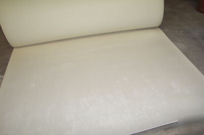 Neoprene rubber white 1/8