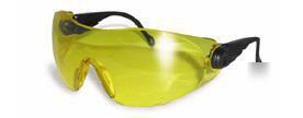New home run yellow tint safety glasses eyewear avis - 
