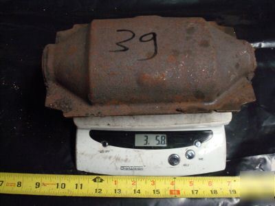 Scrap catalytic converter for recycle only, used #39